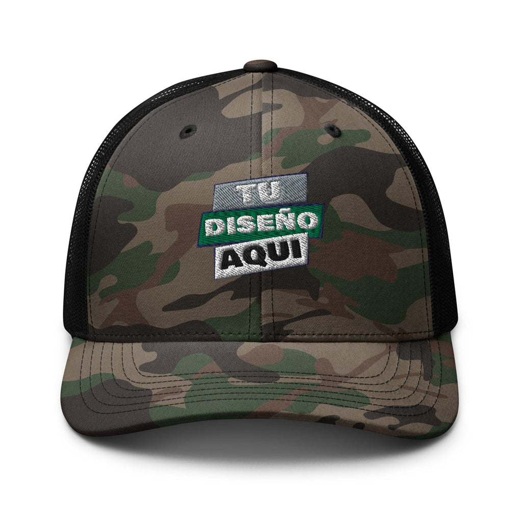 Gorra trucker camuflaje